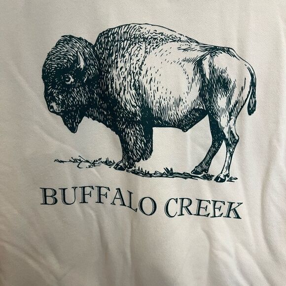 Soft women’s cowl Neck Buffalo Creek Smoky Mountains Hoodie. Size XL. - Picture 3 of 8